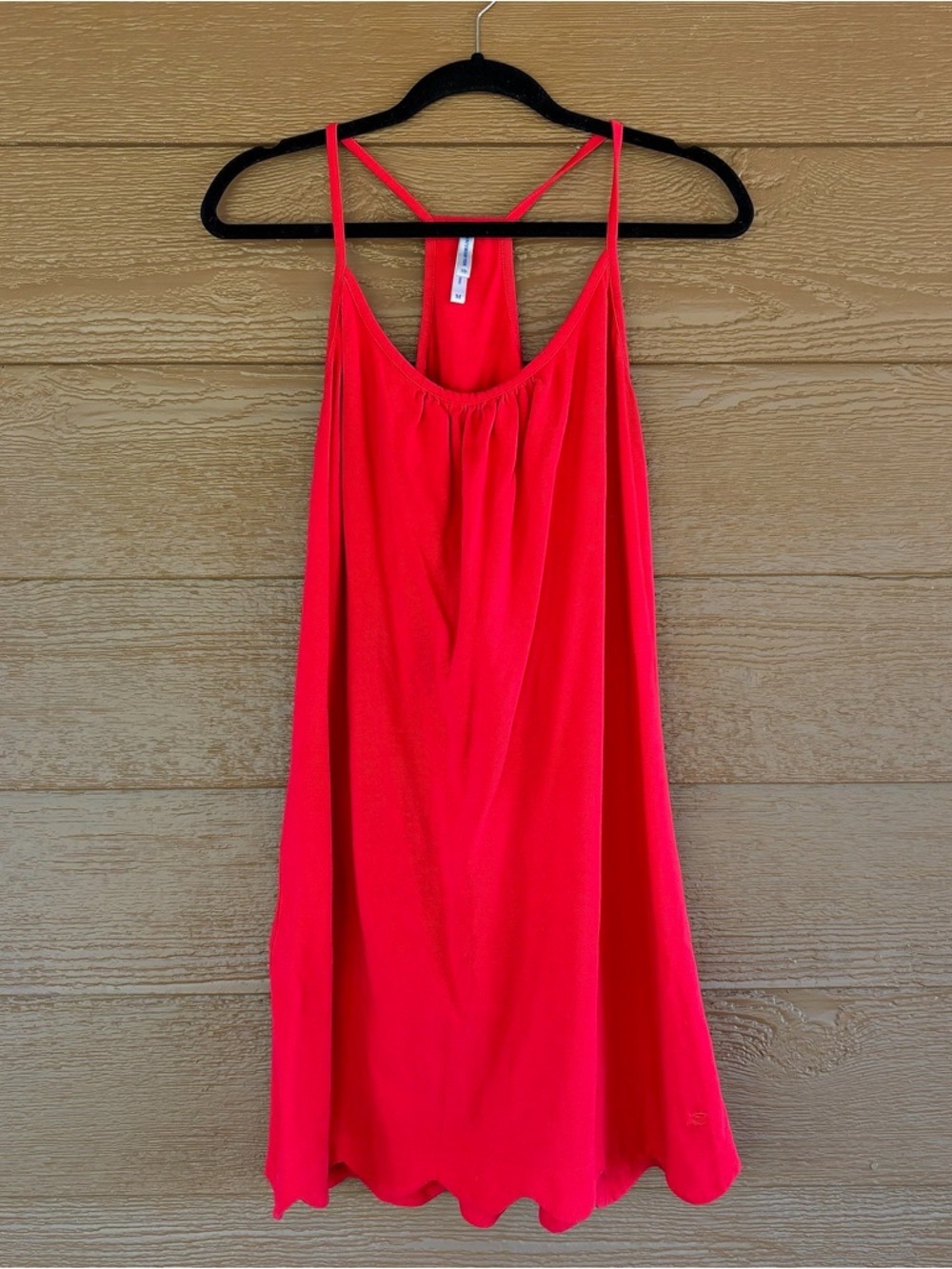 Southern Tide Red Racerback Halter Dress -Sz M